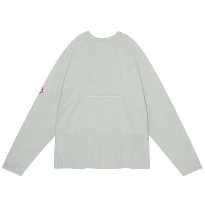 【C.E/シーイー】<br>HALF PANEL RIB CREW NECK <br>CES28CS06