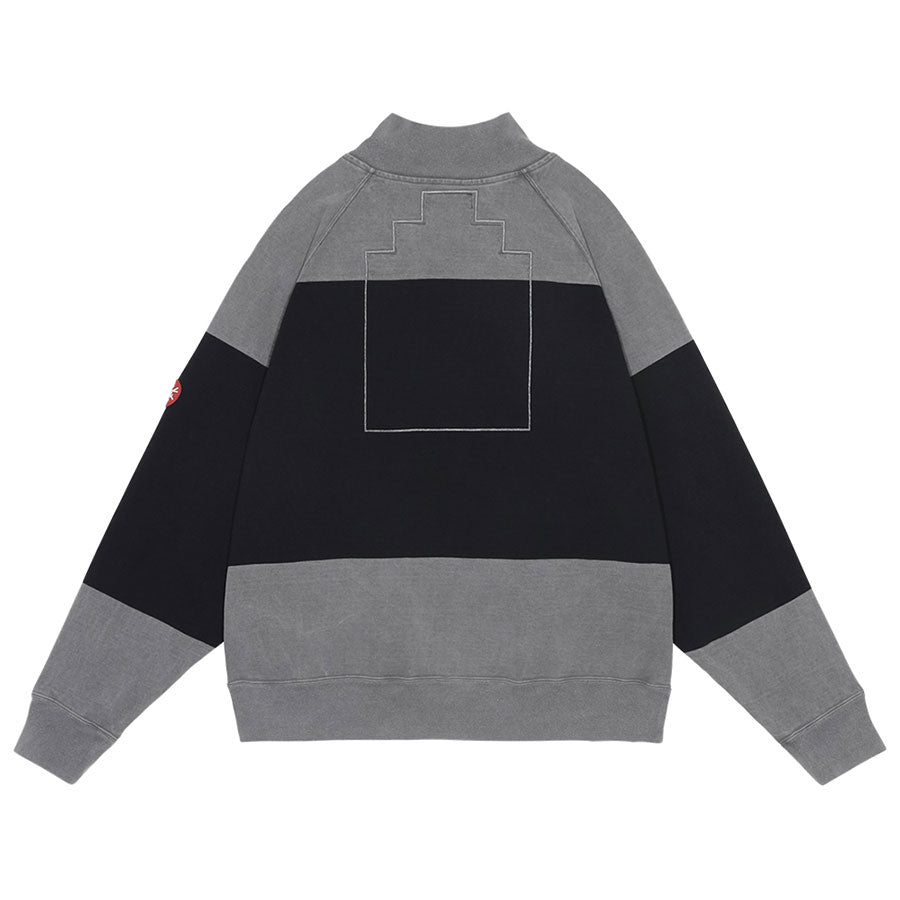【C.E/シーイー】<br>OVERDYE STRIPE HALF ZIP <br>CES28CS19