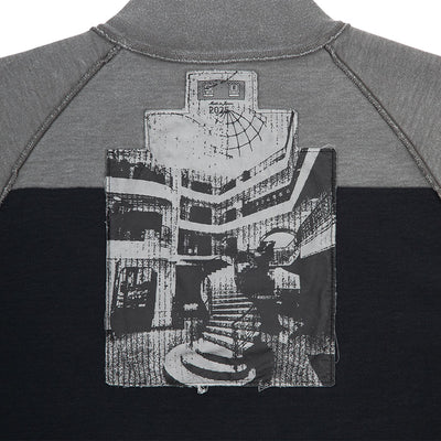 【C.E/シーイー】<br>OVERDYE STRIPE HALF ZIP <br>CES28CS19