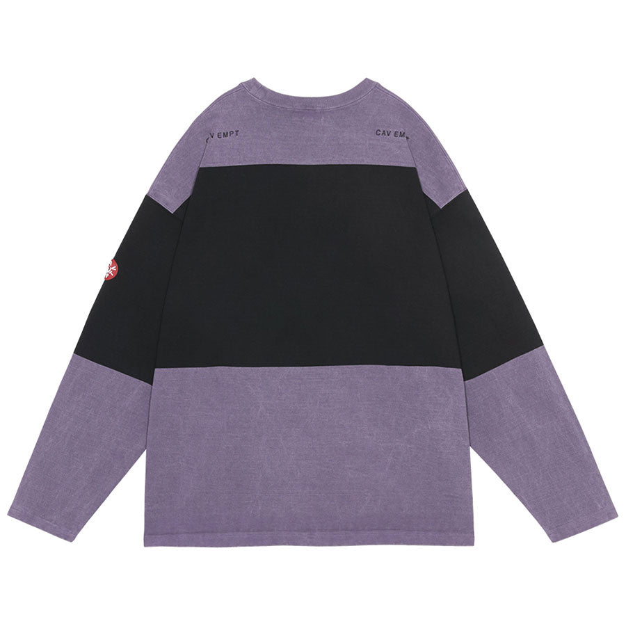 【C.E/シーイー】<br>OVERDYE STRIPE LONG SLEEVE <br>CES28CS20