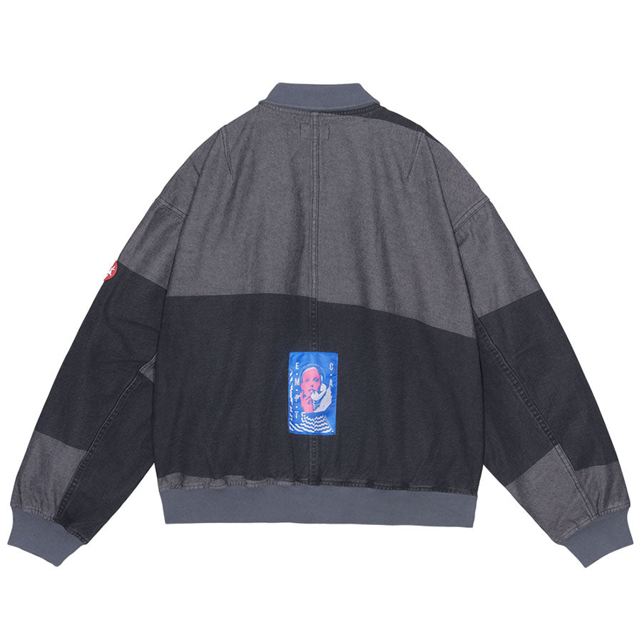 【C.E/シーイー】<br>OVERDYE STRIPE ZIP JACKET <br>CES28JK20
