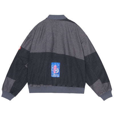 【C.E/シーイー】<br>OVERDYE STRIPE ZIP JACKET <br>CES28JK20