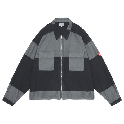【C.E/シーイー】<br>OVERDYE STRIPE SHORT SHIRT JACKET <br>CES28JK21