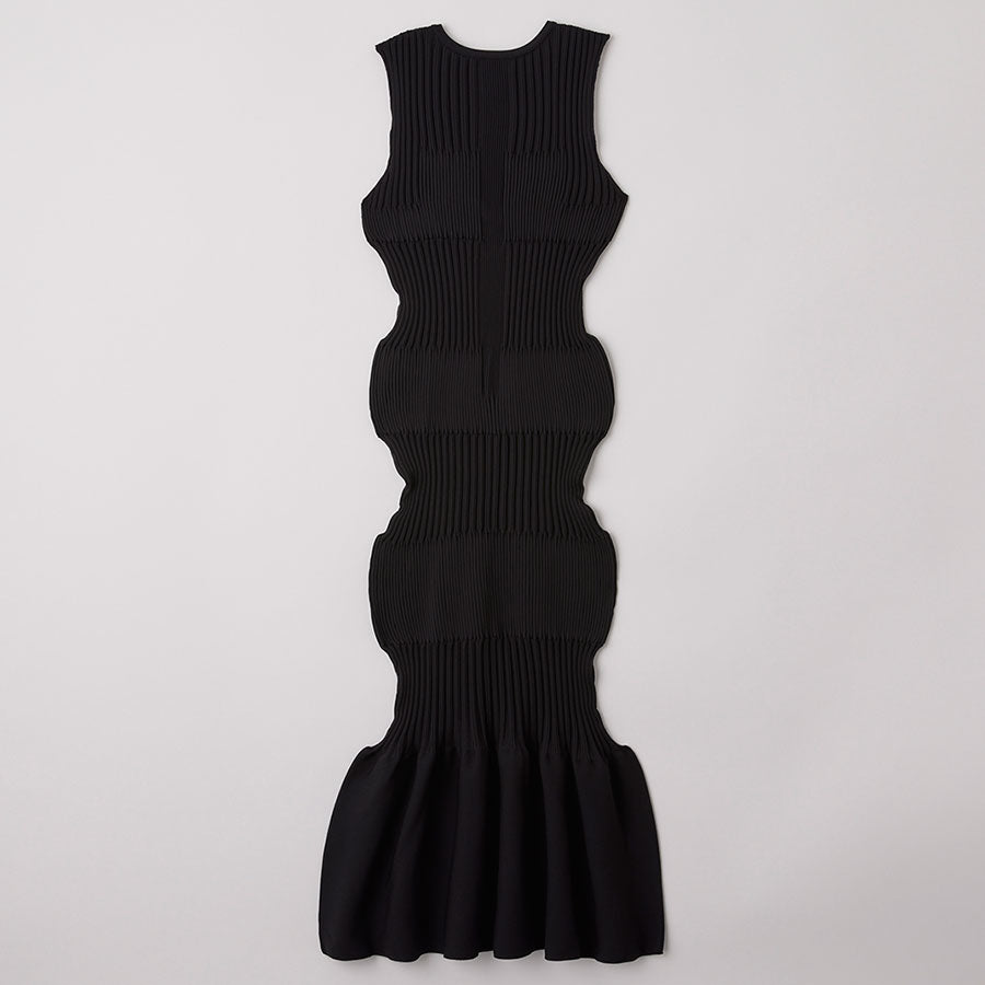 CFCL/シーエフシーエル】FLUTED SLEEVELESS MERMAID DRESS CF007KH109  