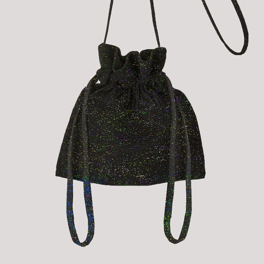 【CFCL/シーエフシーエル】<br>STRATA GLITTER DRAWSTRING MINI BAG <br>CF008AG234