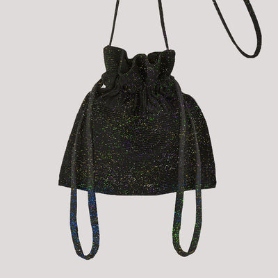 【CFCL/シーエフシーエル】<br>STRATA GLITTER DRAWSTRING MINI BAG <br>CF008AG234