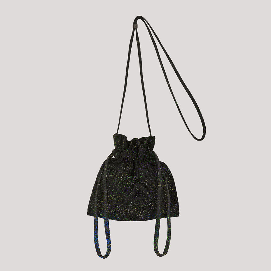 【CFCL/シーエフシーエル】<br>STRATA GLITTER DRAWSTRING MINI BAG <br>CF008AG234