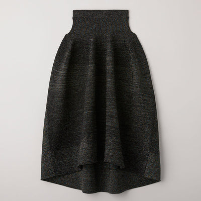 【CFCL/シーエフシーエル】<br>POTTERY GLITTER ROUNDED HEM SKIRT <br>CF008KG085