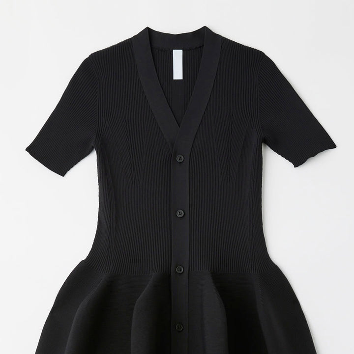 CFCL/シーエフシーエル】POTTERY SHORT SLEEVE CARDIGAN DRESS 