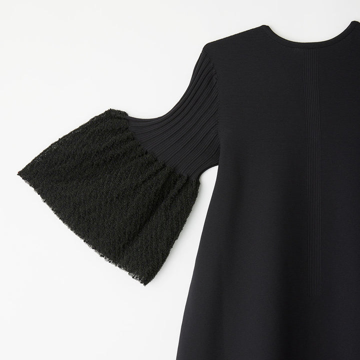 CFCL/シーエフシーエル】POTTERY ORNAMENT SHORT BELL SLEEVE