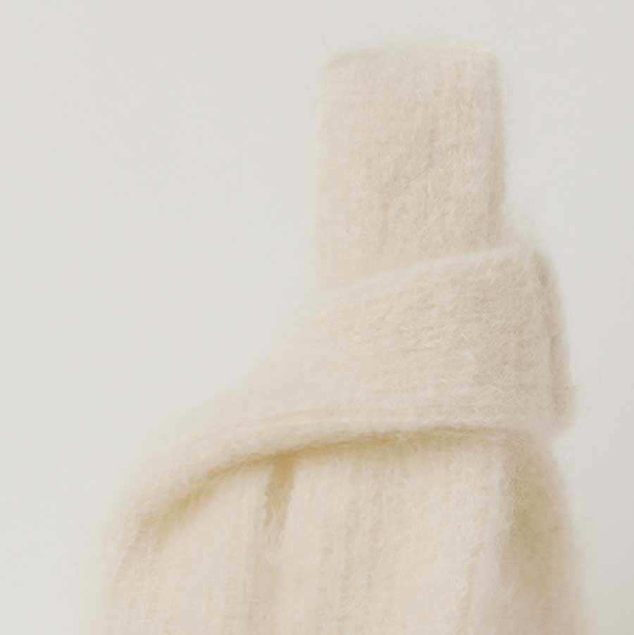 【CFCL/シーエフシーエル】<br>MOHAIR NOTCHED RIB BAG <br>CF010AG210JM00