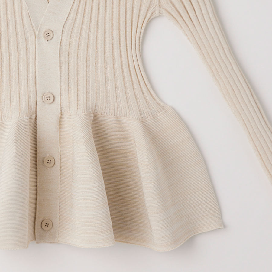 【CFCL/シーエフシーエル】<br>POTTERY GLITTER CARDIGAN <br>CF010KE169JP00