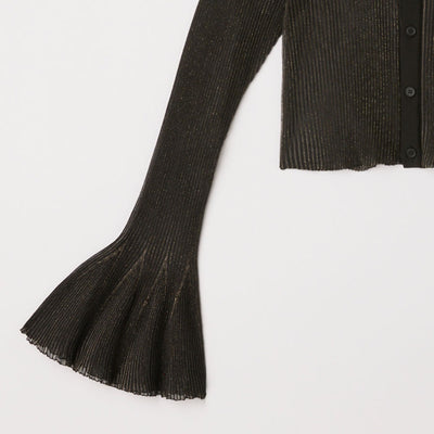 【CFCL/シーエフシーエル】<br>HYPHA LUCENT GLITTER SHIRT CARDIGAN <br>CF010KE216JP00