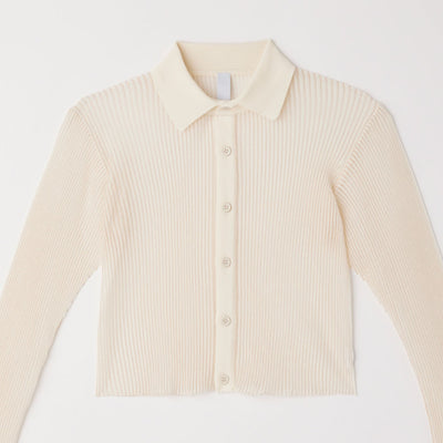 【CFCL/シーエフシーエル】<br>HYPHA LUCENT GLITTER SHIRT CARDIGAN <br>CF010KE216JP00