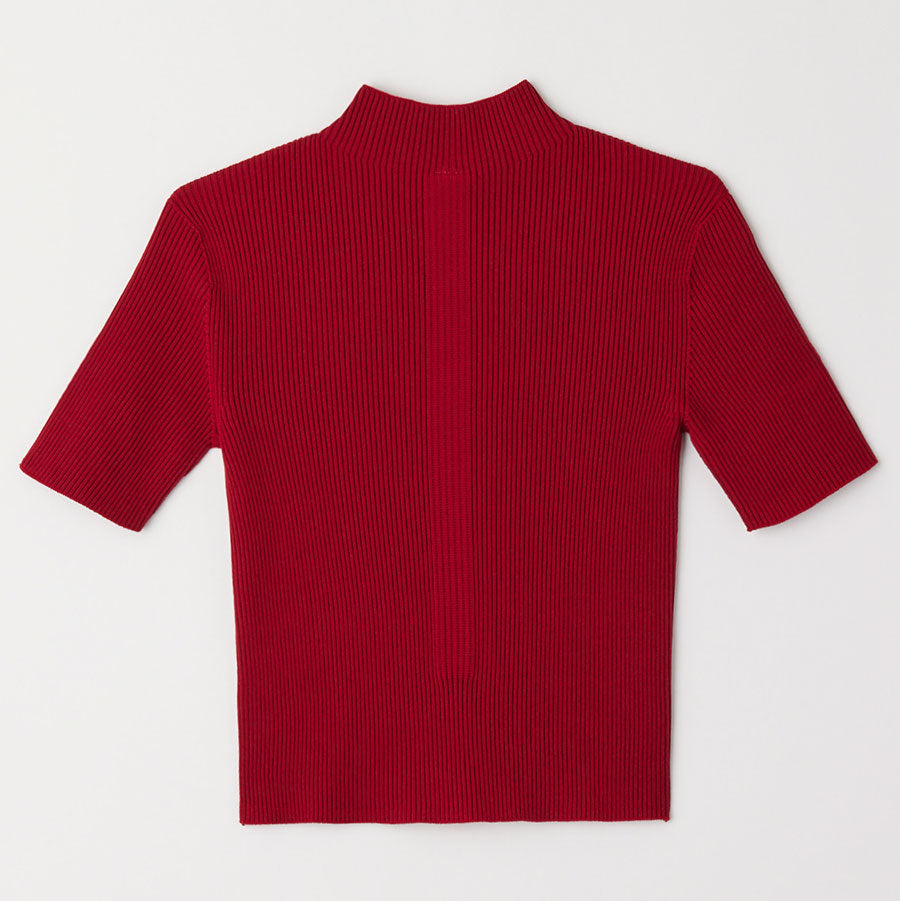 【CFCL/シーエフシーエル】<br>PORTRAIT SHORT SLEEVE TOP <br>CF010KN018JP00
