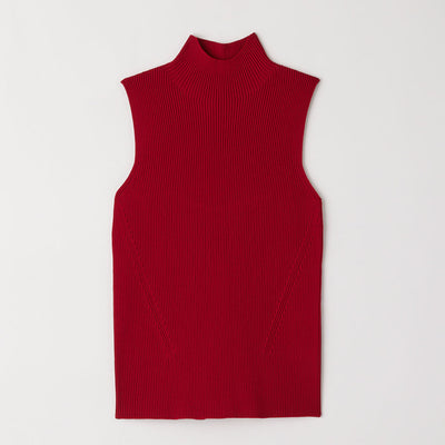 【CFCL/シーエフシーエル】<br>PORTRAIT SLEEVELESS TOP <br>CF010KN019JP00