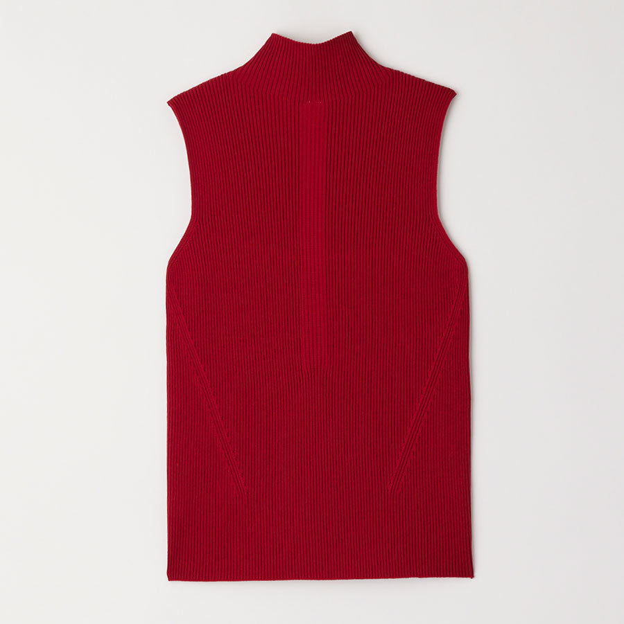 【試着のみ】CFCL / PORTRAIT SLEEVELESS TOP CFCL | Portrait Sleeveless Top - White | Women | Blue Button