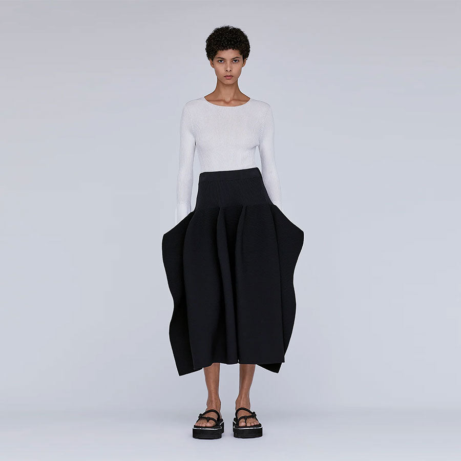 CFCL/シーエフシーエル】SOFT PORTRAIT LONG BELL SLEEVE TOP CFCL/シーエフシーエル】SOFT PORTRAIT LONG BELL SLEEVE TOP