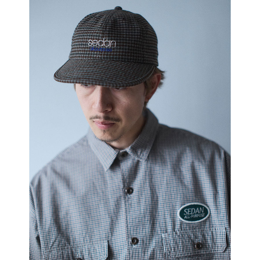 OG Logo さくかっ Suede Visor Cap - TAN / BROWN (SD24F-CP03) SEDAN ALL PURPOSE(セダン  オール