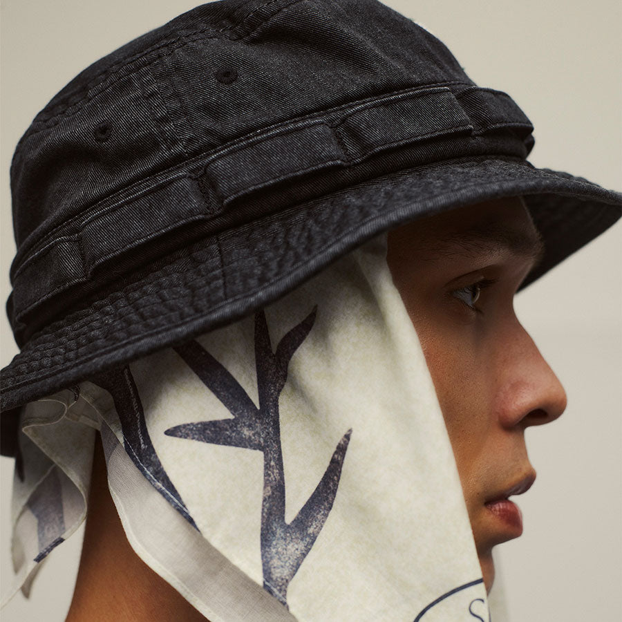 【SEDAN ALL-PURPOSE/セダンオールパーパス】<br>Vintage Washed Boonie Hat <br>SD25S-CP07