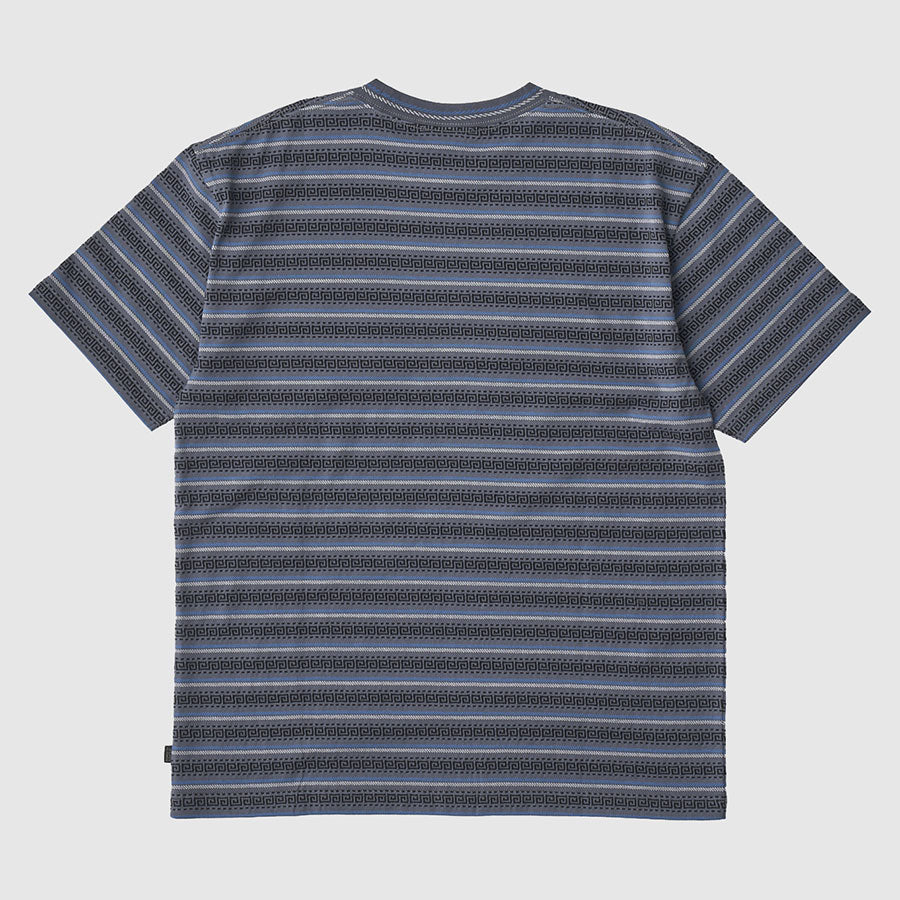【SEDAN ALL-PURPOSE/セダンオールパーパス】<br>Jacquard Striped S/S Tee <br>SD25S-CT08