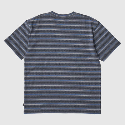 【SEDAN ALL-PURPOSE/セダンオールパーパス】<br>Jacquard Striped S/S Tee <br>SD25S-CT08