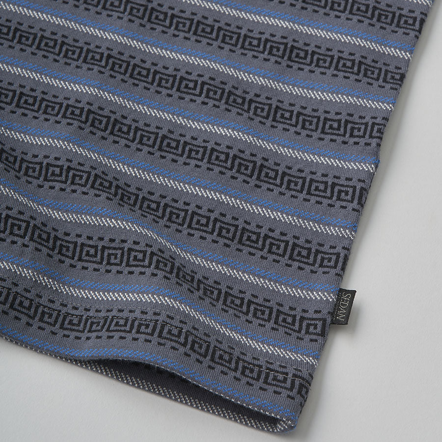 【SEDAN ALL-PURPOSE/セダンオールパーパス】<br>Jacquard Striped S/S Tee <br>SD25S-CT08