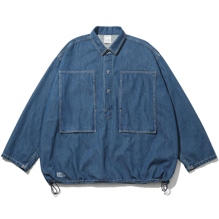 FreshService/フレッシュサービス】DENIM PULLOVER SHIRT FSC261