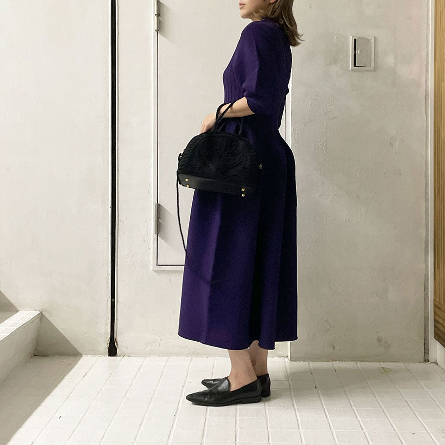 【CFCL/シーエフシーエル】<br>POTTERY LONG PUFF SLEEVE DRESS <br>CF006KH079