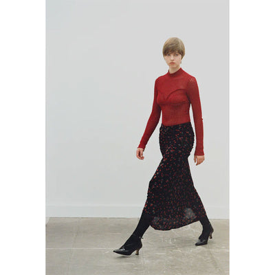 【FETICO/フェティコ】 <br>Lace-knit bodysuit <br>FTC254-0705