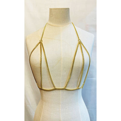 【FUMIE TANAKA/フミエタナカ】<br>chain bra <br>F23A-69