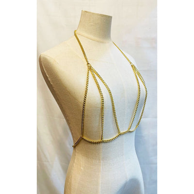 【FUMIE TANAKA/フミエタナカ】<br>chain bra <br>F23A-69