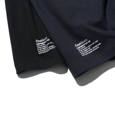 【FreshService/フレッシュサービス】<br>2-PACK CORPORATE S/S TEE <br>FSP252-70001B
