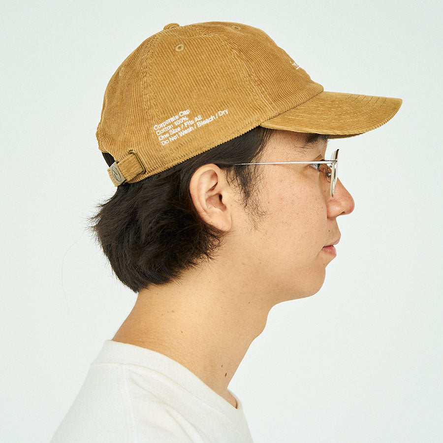 【FreshService/フレッシュサービス】<br>CORDUROY CORPORATE CAP <br>FSP253-90135B