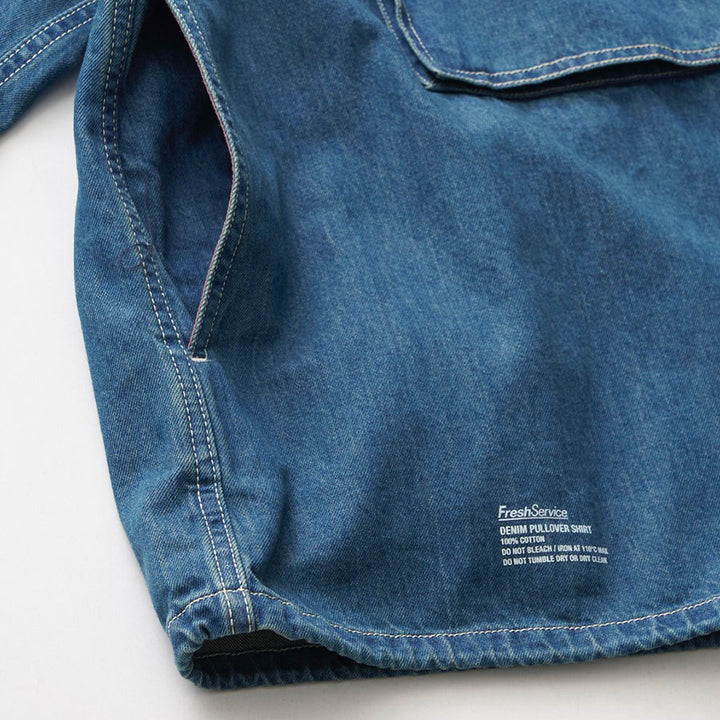 ジャケット・アウター FreshService DENIM PULLOVER SHIRT 2026SS FreshService/フレッシュサービス】DENIM PULLOVER SHIRT FSC261