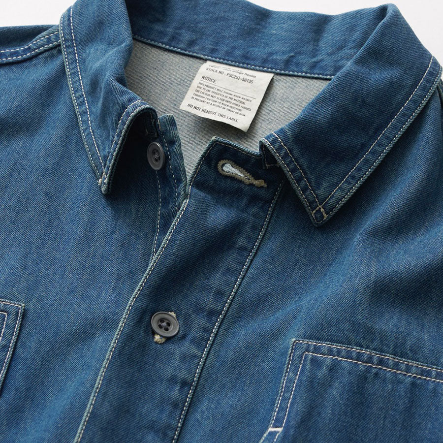 FreshService/フレッシュサービス】DENIM PULLOVER SHIRT FSC261