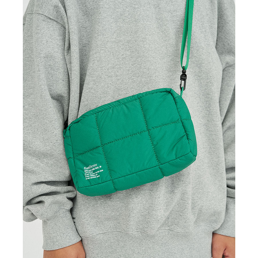 【FreshService/フレッシュサービス】<br>QUILTED CUBE BAG_M <br>FSP253-90188