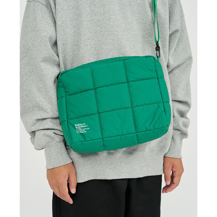 【FreshService/フレッシュサービス】<br>QUILTED CUBE BAG_L <br>FSP253-90189