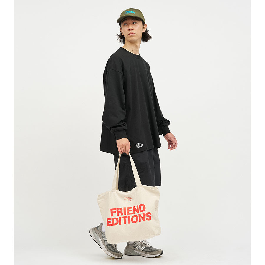 FreshService/フレッシュサービス】FRIEND EDITIONS CANVAS ZIP TOTE 