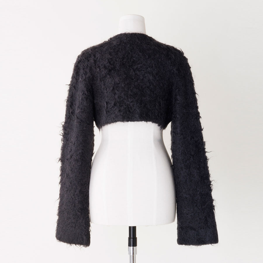 【FETICO/フェティコ】MOHAIR KNIT CROPPED CARDIGAN <br>FTC234-0705