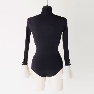 【FETICO/フェティコ】BICOLORED KNIT BODYSUIT <br>FTC234-0710