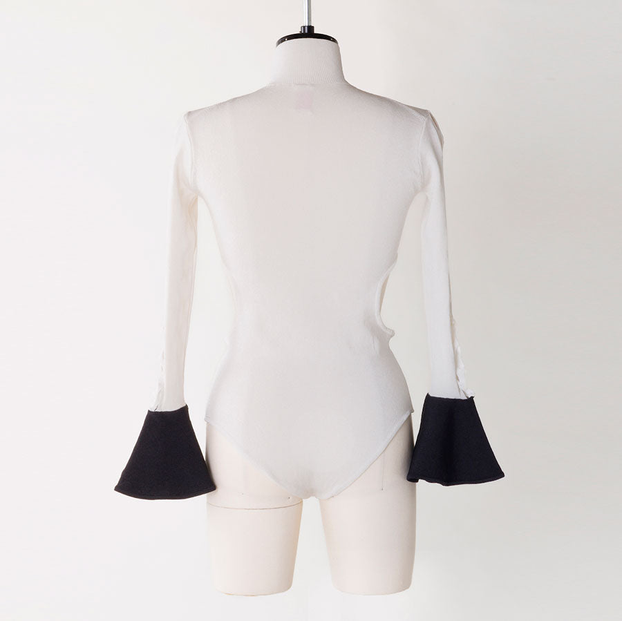 FETICO/フェティコ】BICOLORED KNIT BODYSUIT FTC234-0710の通販