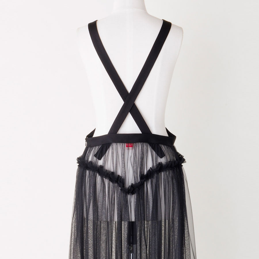 FETICO/フェティコ】TULLE PINAFORE DRESS FTC234-0808の通販