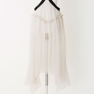 【FETICO/フェティコ】TULLE PINAFORE DRESS <br>FTC234-0808