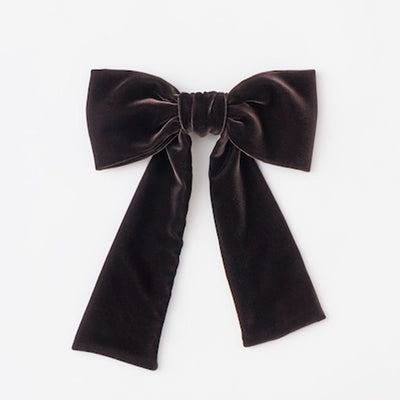 【FETICO/フェティコ】 <br>VELVET BOW HAIR CLIP <br>FTC244-2004