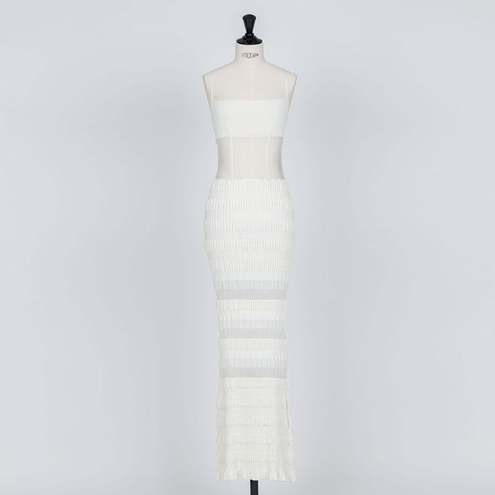 FETICO/フェティコ】STRIPE KNIT CAMI DRESS FTC252-0705の通販