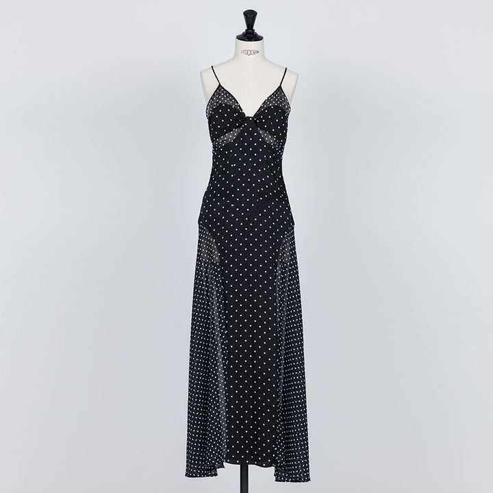 22SS FETICO フェティコ CUTOUT SLIK SLIP DRESS FETICO CUTOUT SILK SLIP DRESS