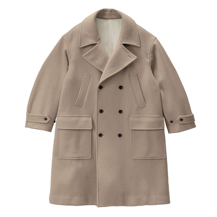 【Graphpaper/グラフペーパー】<br>Light Melton Pea Coat <br>GM253-10266C