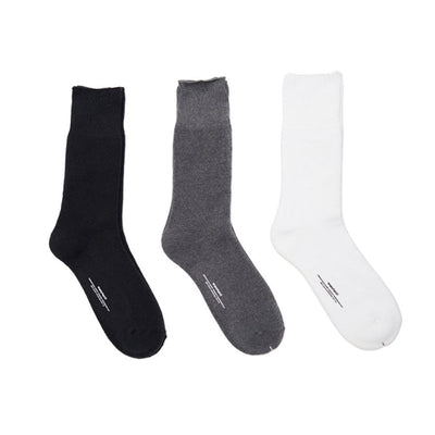 【Graphpaper/グラフペーパー】<br>Graphpaper 3-Pack Socks <br>GU253-90286B