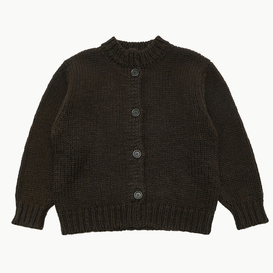 【AMOMENTO/アモーメント】<br>HAND KNITTED CARDIGAN <br>AM24FWW01CD